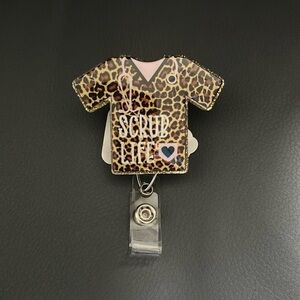 Scrub Life Interchangeable Badge Reel